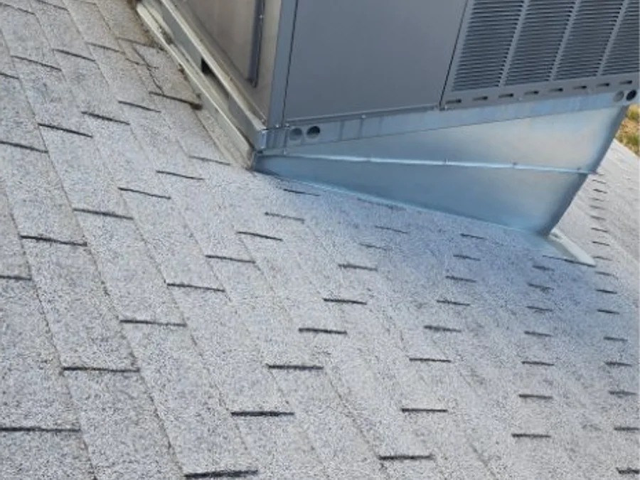 Rooftop Unit Area Finish before project